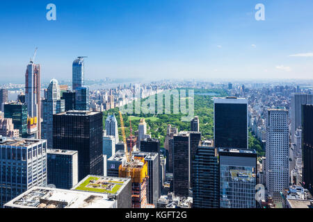New York USA New York New York Skyline Skyline von Manhattan