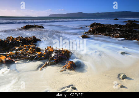 Porth Neigwl (der Hölle Mund Strand) in der Nähe von abersoch, North Wales auf einem sonnigen Herbstnachmittag Stockfoto