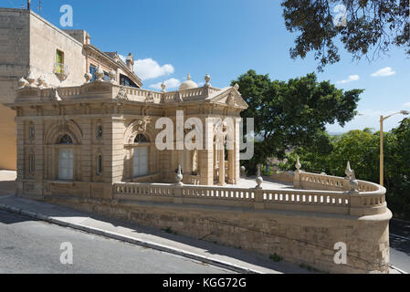 Gebäude des Casino notabile in Mdina, Malta Stockfoto