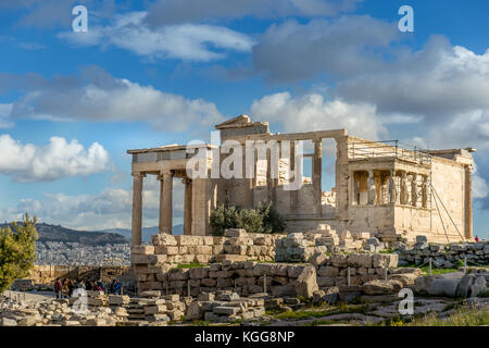 Die Athener Akropolis, Griechenland Stockfoto