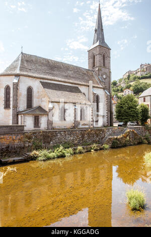 Saint Flour Dorf in Frankreich Stockfoto