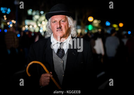 LOS ANGELES - 31. Oktober: Halloween Parade in West Hollywood. Oktober 31, 2017 in Los Angeles, CA Stockfoto