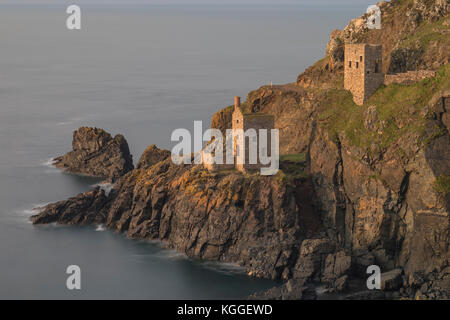 Botallack Mine, Cornwall, England, Großbritannien Stockfoto