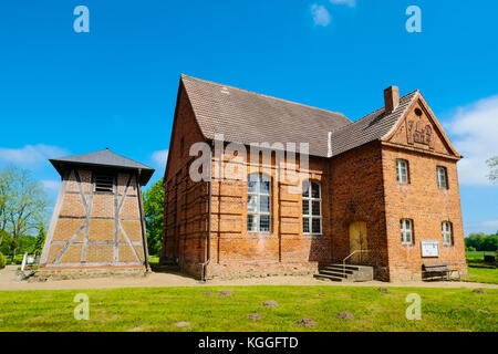 Kirche Balow, Mecklenburg-Vorpommern, Deutschland Stockfoto