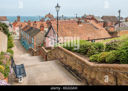 Am Wasser von Aldeburgh, einer Küstenstadt in Suffolk, East Anglia, England Stockfoto