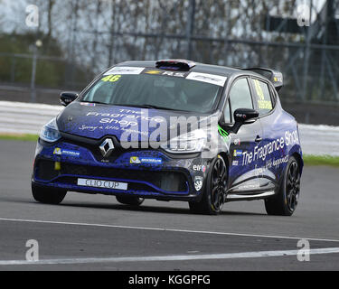 Sam Osborne, Renault Clio Sport 220 Trophy, Renault Clio Cup, BTCC GROSSBRITANNIEN Silverstone, Sonntag, 17 September, 2017, Autosport, British Touring Car Champi Stockfoto