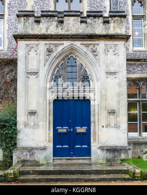 Der Hauptsitz, Winchester College, College Street, Winchester, Hampshire, England, UK Vereinigtes Königreich SO23 9NA Stockfoto