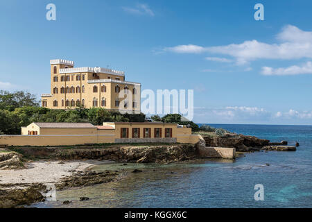 Villa Las Tronas Hotel, Alghero, Sardinien, Italien. Stockfoto