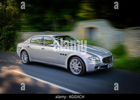 Der Maserati Quattroporte wurde zunächst nur in einer Konfiguration mit der duoselect Getriebe ausgerüstet sind. Stockfoto