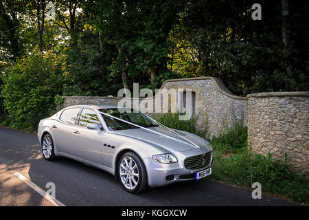 Der Maserati Quattroporte wurde zunächst nur in einer Konfiguration mit der duoselect Getriebe ausgerüstet sind. Stockfoto