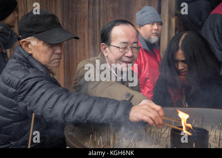 Todai-ji-Tempel in Nara, Japan Stockfoto