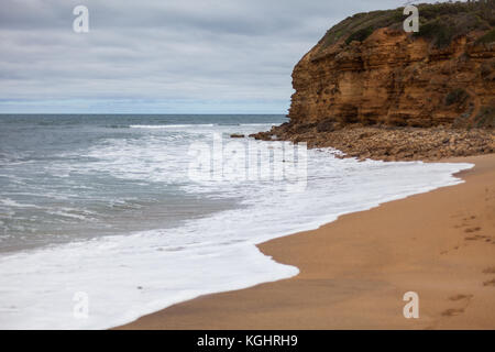 Fotos rund um den kultigen Bells Beach, in Torquay, Victoria befindet Stockfoto