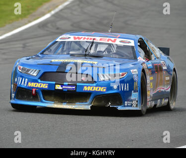 Jerry De Weerdt, Ford Mustang, NASCAR Whelen Euro Serie, Elite 1 Klasse, Amerikanische Speedfest V, Brands Hatch, Juni 2017, Automobile, Autosport, Autos, Stockfoto