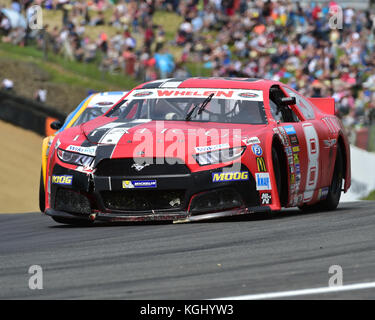 Dario Caso, Ford Mustang, NASCAR Whelen Euro Serie, Elite 1 Klasse, Amerikanische Speedfest V, Brands Hatch, Juni 2017, Automobile, Autosport, Autos, Circ. Stockfoto