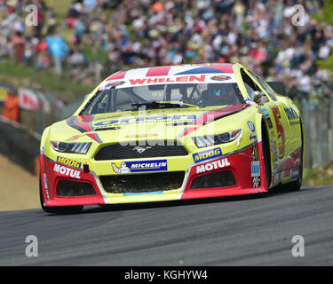 Martin Doubek, Ford Mustang, NASCAR Whelen Euro Serie, Elite 1 Klasse, Amerikanische Speedfest V, Brands Hatch, Juni 2017, Automobile, Autosport, Autos, c Stockfoto