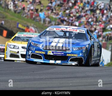 Marc Goossens, Ford Mustang, NASCAR Whelen Euro Serie, Elite 1 Klasse, Amerikanische Speedfest V, Brands Hatch, Juni 2017, Automobile, Autosport, Autos, c Stockfoto