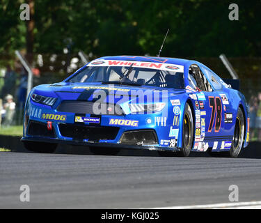 Jerry De Weerdt, Ford Mustang, NASCAR Whelen Euro Serie, Elite 2 Klasse, Amerikanische Speedfest V, Brands Hatch, Juni 2017, Automobile, Autosport, Autos, Stockfoto