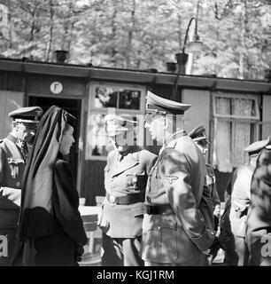 Kurt Daluege, Lina Mathilde Heydrich, der Reichs Arbeitsdienst RLA (Reichsarbeitsdienst, RAD) Stockfoto