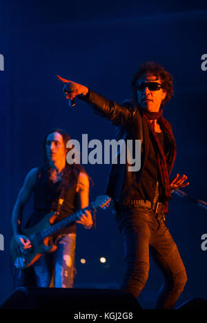 29. Juli 2017 Ramblin Man Fair Festival Tag 2 - Leistung - Extreme - Kreditkarten: Glamourstock Stockfoto