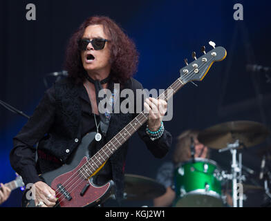 29. Juli 2017 Ramblin Man Fair Festival Tag 2 - Leistung - Glenn Hughes - Kreditkarten: Glamourstock Stockfoto