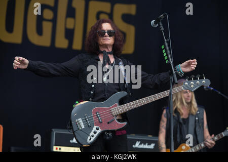 29. Juli 2017 Ramblin Man Fair Festival Tag 2 - Leistung - Glenn Hughes - Kreditkarten: Glamourstock Stockfoto