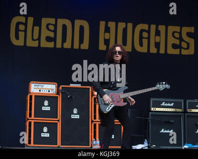 29. Juli 2017 Ramblin Man Fair Festival Tag 2 - Leistung - Glenn Hughes - Kreditkarten: Glamourstock Stockfoto