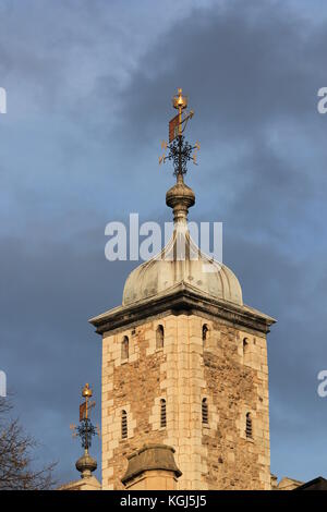 London, Vereinigtes Königreich - 28th. September 2021: Der Tower of London beherbergt die Kronjuwelen Stockfoto