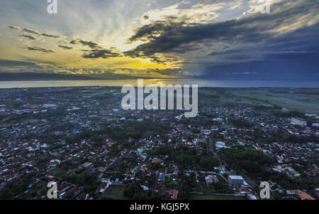 Die Stadt von banyuwangi in Ost Java - Indonesien Stockfoto