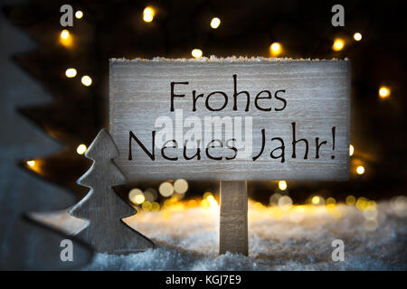 Frohes neues Jahr bedeutet, Frohes neues Jahr in deutscher Sprache