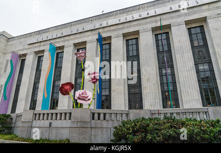 Nashville, TN-Okt 9: Fassade des ersten Zentrums für die bildende Kunst, die am 9. Oktober 2017 in Nashville, Tennessee, USA Stockfoto