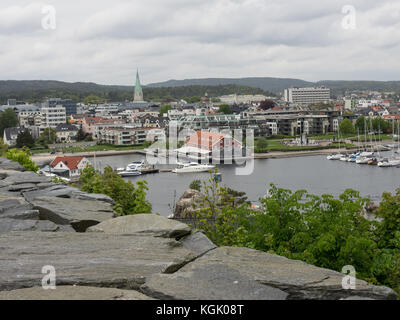 Kristiansand in Norwegen Stockfoto