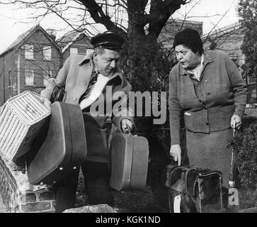 Auf Cabby (1963), Sid James, Hattie Jacques Stockfoto