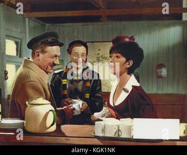 Auf Cabby (1963), Sid James, Charles Hawtrey, Amanda Barrie Stockfoto