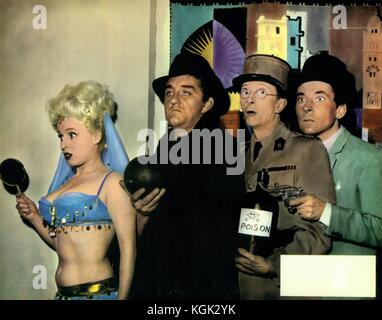 Auf Spionage (1964), Kenneth Williams, Charles Hawtrey, Bernard Cribbins, Barbara Windsor Stockfoto