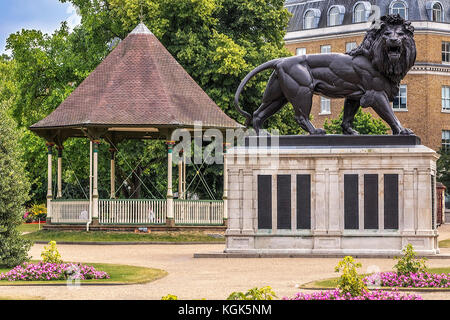 War Memorial Forbury-gärten Reading Berkshire GROSSBRITANNIEN Stockfoto