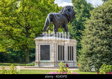 War Memorial Forbury-gärten Reading Berkshire GROSSBRITANNIEN Stockfoto