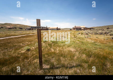 Bodie Geisterstadt Kalifornien Stockfoto