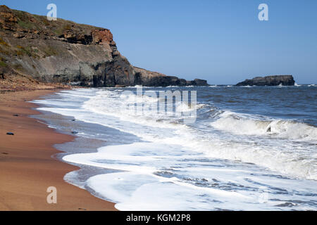 Saltwick bay North York Moors National Park North Yorkshire Stockfoto