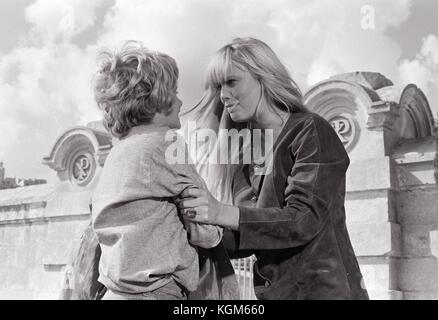 Augenzeugen (1970), Mark Lester, Susan George Datum: 1970 Stockfoto