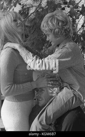 Augenzeugen (1970), Mark Lester, Susan George Datum: 1970 Stockfoto