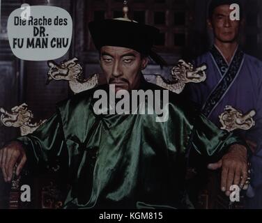 Das Gesicht von Fu Manchu (1965), Christopher Lee Datum: 1965 Stockfoto