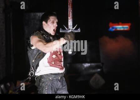 Highlander (1986), Clancy Brown Datum: 1986 Stockfoto