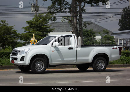 Chiang Mai, Thailand - 14. Oktober 2017: private Isuzu dmax Pickup Truck. Auf der Straße Nr. 1001 8 km von Chiang Mai City. Stockfoto