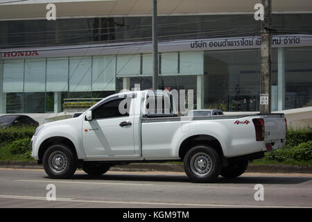 Chiang Mai, Thailand - 14. Oktober 2017: private Isuzu dmax Pickup Truck. Auf der Straße Nr. 1001 8 km von Chiang Mai City. Stockfoto