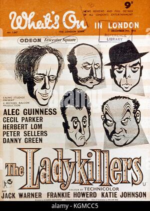 Die ladykillers (1951), Alec Guinness, Herbert Lom, Peter Sellers, Danny Green, Cecil Parker Stockfoto