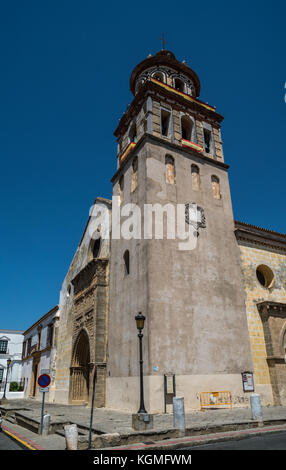 Pfarrkirche Unserer Lieben Frau von der 'O' in Sanlúcar de Barrameda, Andalusien, Spanien Stockfoto