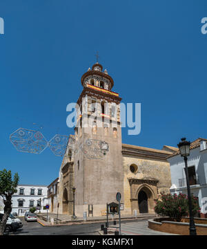 Pfarrkirche Unserer Lieben Frau von der 'O' in Sanlúcar de Barrameda, Andalusien, Spanien Stockfoto