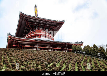 Naritasan Tempel, Narita, Japan, 16. April 2012 Stockfoto