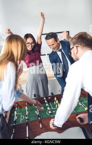 Kicker Stockfoto