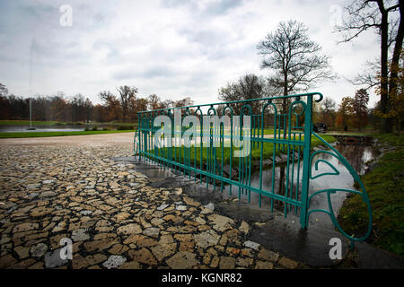 Prag, Tschechische Republik. November 2017. Herbst im rekonstruierten Prager Park Stromovka (Königliches Wildreservat), Prag, Tschechische Republik, 10. November 2017. Quelle: Katerina Sulova/CTK Photo/Alamy Live News Stockfoto